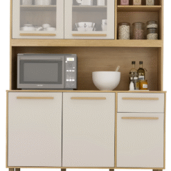 Armário de Cozinha Rubi Cinamomo/Off White