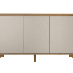 Buffet 03 Portas 02 Prateleira Pampulha Cinamomo/Off White