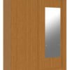 Roupeiro Helena 02 Portas Com Espelho 100% MDF Cinamomo